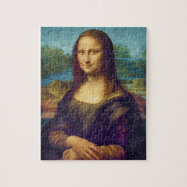 Quebra-cabeça Da Vinci: Mona Lisa (Vertical)