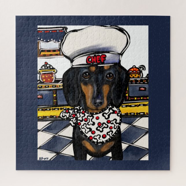 QUEBRA-CABEÇA DACHSHUND (Vertical)