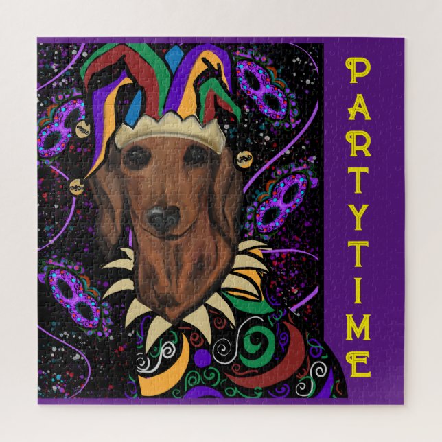 Quebra-cabeça Dachshund       (Vertical)