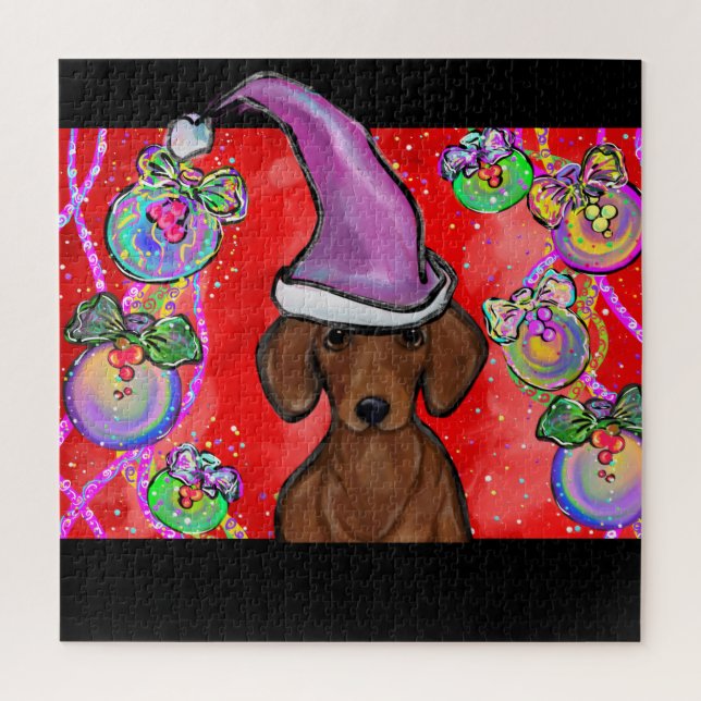 QUEBRA-CABEÇA DACHSHUND (Vertical)
