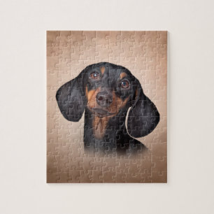 Quebra-cabeça Dachshund de raça Cão Desenho