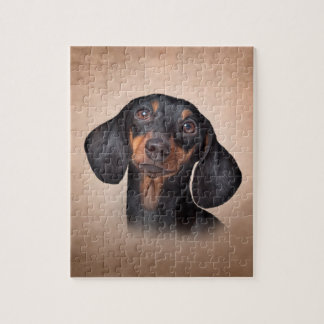 Quebra-cabeça Dachshund de raça Cão Desenho