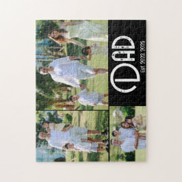 Quebra-cabeça Dad Established Grunge text 3 photo