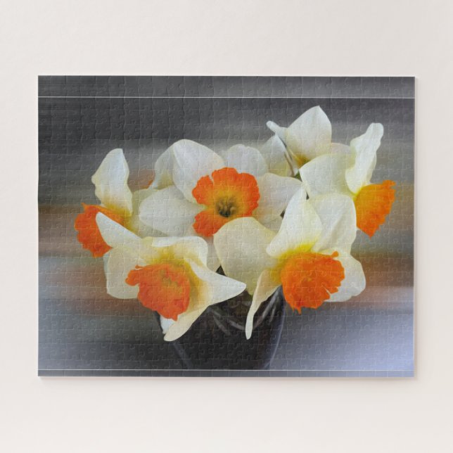 Quebra-cabeça Daffodilos de primavera precoce (Horizontal)