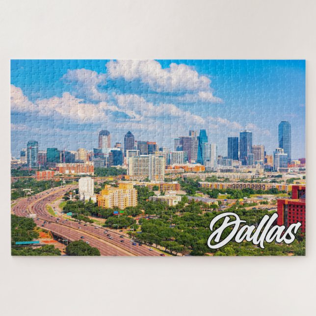 Quebra-cabeça Dallas, Texas, Estados Unidos (Horizontal)