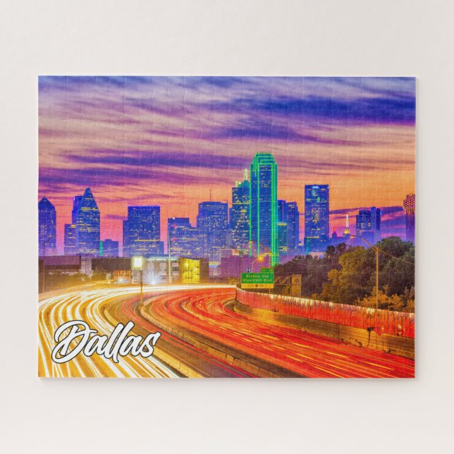 Quebra-cabeça Dallas, Texas, Estados Unidos (Horizontal)
