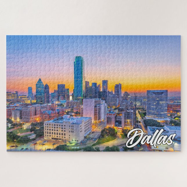 Quebra-cabeça Dallas, Texas, Estados Unidos (Horizontal)