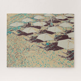 Quebra-cabeça Dama cascais Portugal, praia de Cascais