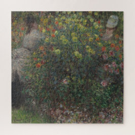 Quebra-cabeça Damas na Flores Monet 1875