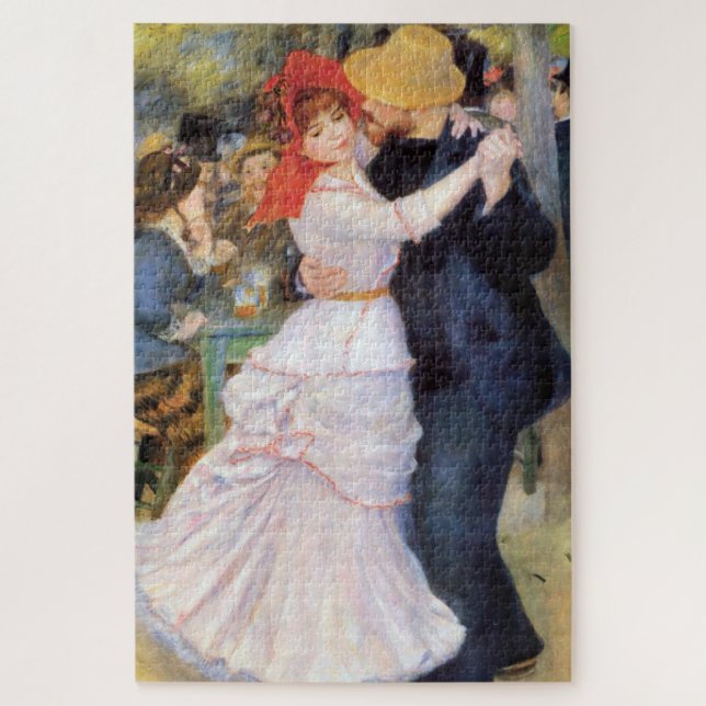 Quebra-cabeça Dança em Bougal - Impressionista Renoir (Vertical)