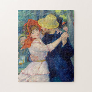 Quebra-cabeça Dança em Bougás, Casal de Pierre-Auguste Renoir