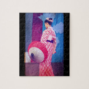 Quebra-cabeça Dança Geisha