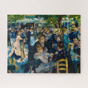 Quebra-cabeça Dança no Le Moulin de la Galette por Renoir