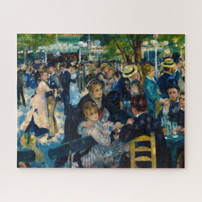 Quebra-cabeça Dança no Le Moulin de la Galette por Renoir (Horizontal)