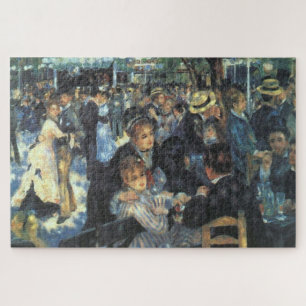 Quebra-cabeça Dança no Le Moulin de la Galette por Renoir
