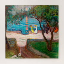 Dançando em uma margem | Edvard Munch |