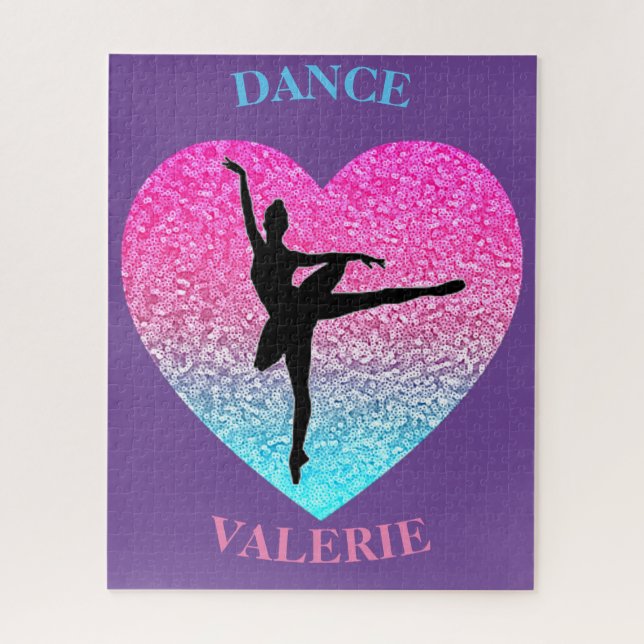 Quebra-cabeça Dançarina Bailarina (Vertical)