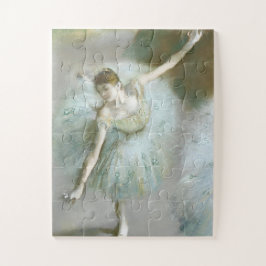 Quebra-cabeça Dançarina em Green Degas, Arte