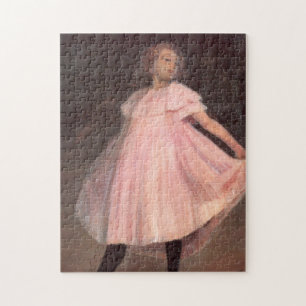 Quebra-cabeça Dançarina num vestido cor-de-rosa