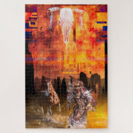 Quebra-cabeça Dançarino Americano Nativo ROLLING THBLIING