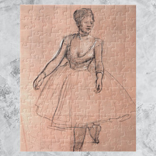 Quebra-cabeça Dançarino de balé (estudo) por Edgar Degas, arte