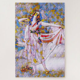 Quebra-cabeça Dançarino de Vidro Arrumado