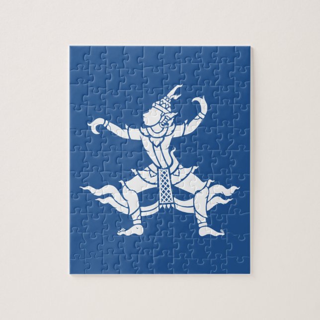 Quebra-cabeça Dançarino Tailandês ⚠ Sinal ⚠ Tailândia (Vertical)