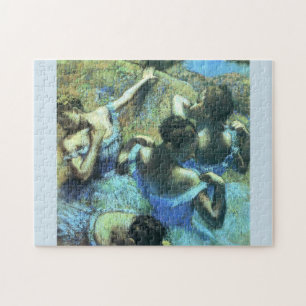 Quebra-cabeça Dançarinos azuis por Edgar Degas