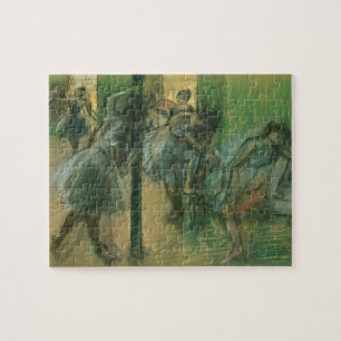 Quebra-cabeça Dançarinos de Edgar Degas que rehearsing