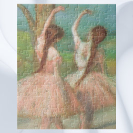Quebra-cabeça Dançarinos de rosa por Edgar Degas, Balé de Arte V