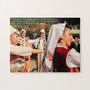 Quebra-cabeça Dançarinos Folk em Tuzla Bósnia