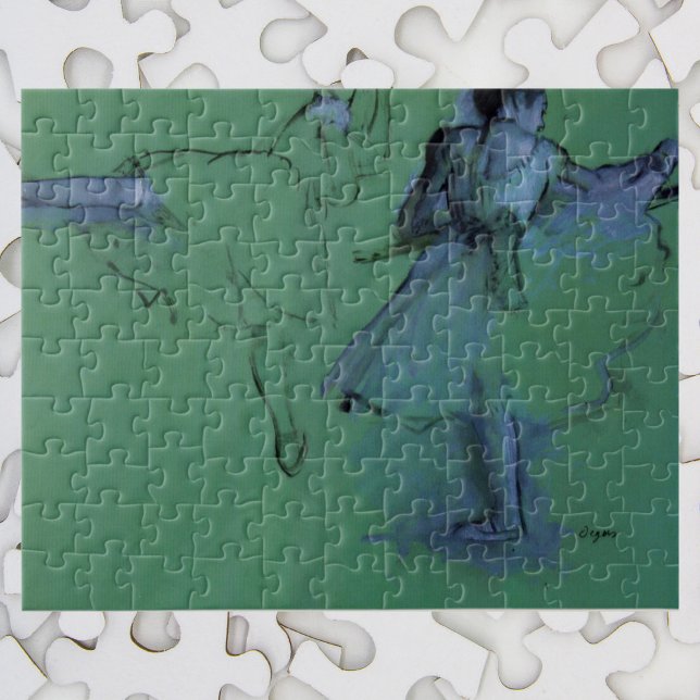 Quebra-cabeça Dançarinos no Barre por Edgar Degas, Balé Art (Criador carregado)