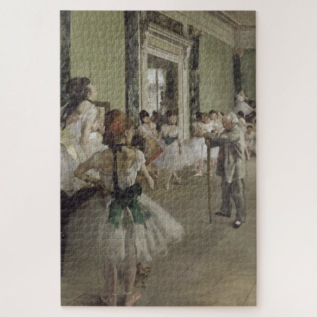 Quebra-cabeça Dance Class Ballet - Edgar Degas Painting (Vertical)