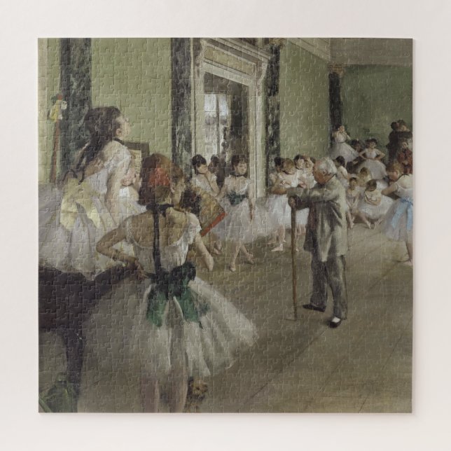 Quebra-cabeça Dance Class Ballet - Edgar Degas Painting (Vertical)