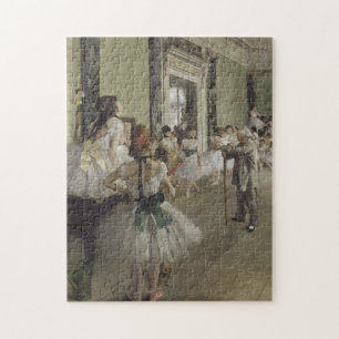 Quebra-cabeça Dance Class Ballet - Edgar Degas Painting