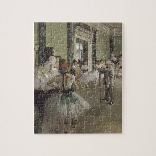 Quebra-cabeça Dance Class Ballet - Edgar Degas Painting (Vertical)