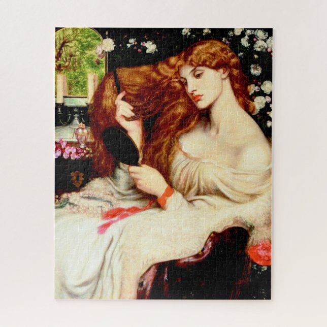 Quebra-cabeça Dante Gabriel Rossetti | Lady Lilith (Vertical)