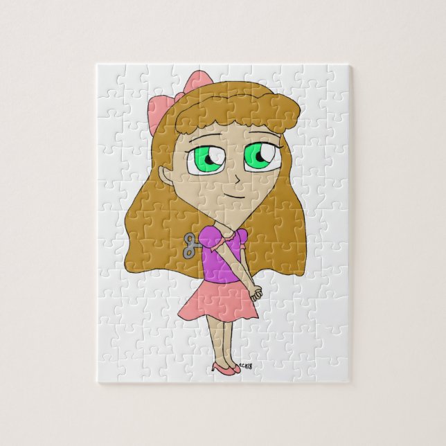 Quebra-cabeça dar corda no chibi (Vertical)