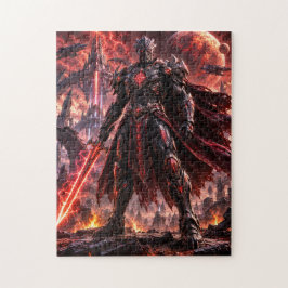 Quebra-cabeça Dark Alien Warrior Puzzle