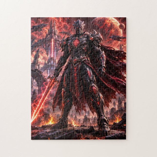 Quebra-cabeça Dark Alien Warrior Puzzle (Vertical)