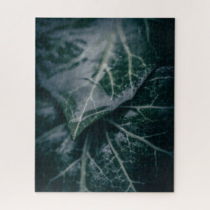 Quebra-cabeça Dark Moody Ivy deixa foto da natureza