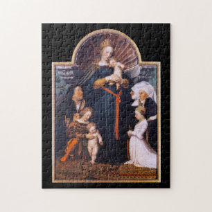 Quebra-cabeça Darmstadt Madonna, Holbein, o Younger