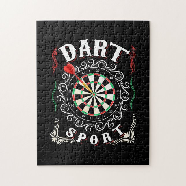 Quebra-cabeça Dart É Meu Esporte (Vertical)