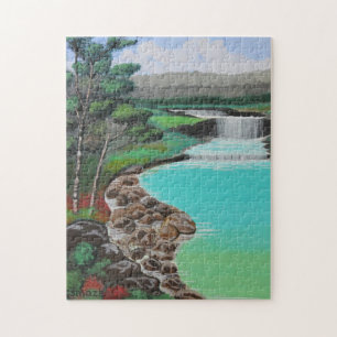 Quebra-cabeça das cachoeiras