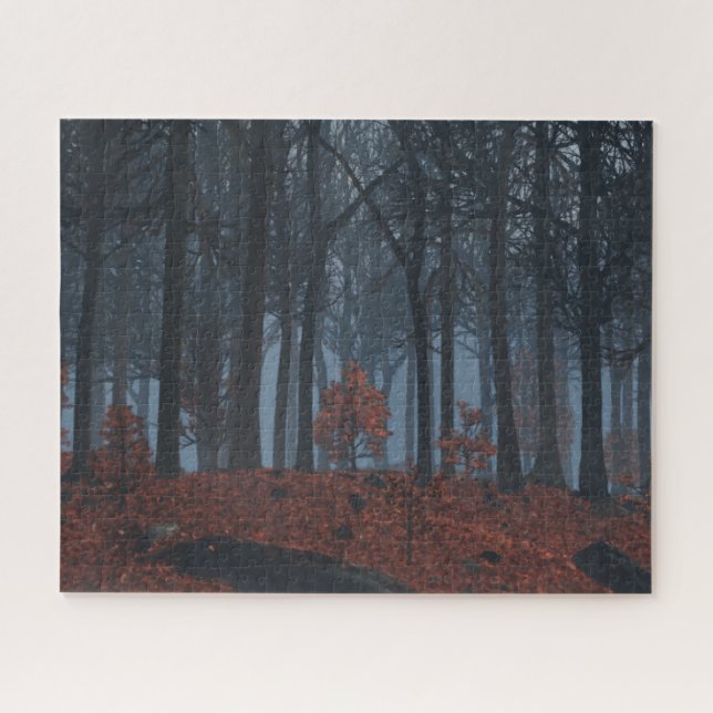 Quebra-cabeça das Folhas de inverno (Horizontal)