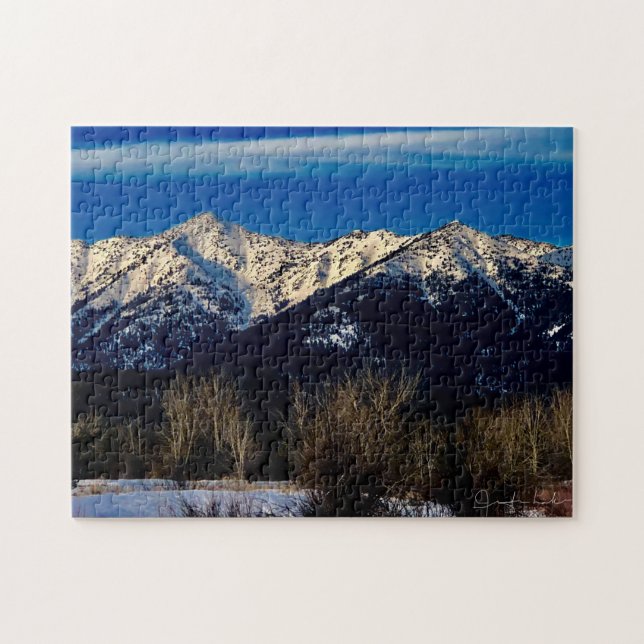 Quebra-cabeça das Montanhas do Corno de Elk (Horizontal)