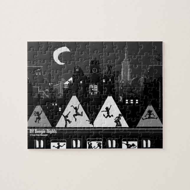 Quebra-cabeça das noites da dança de NY (Horizontal)