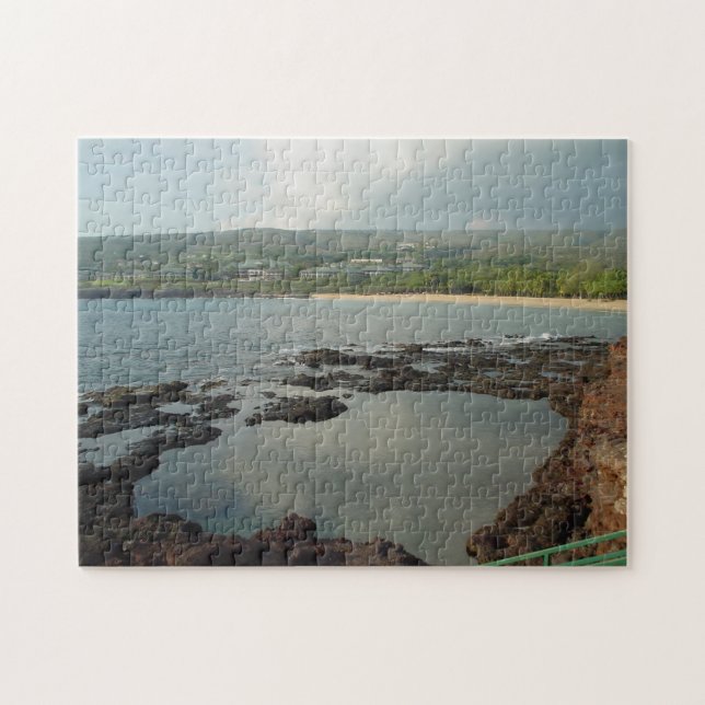 Quebra-cabeça das piscinas de Keiki (Horizontal)