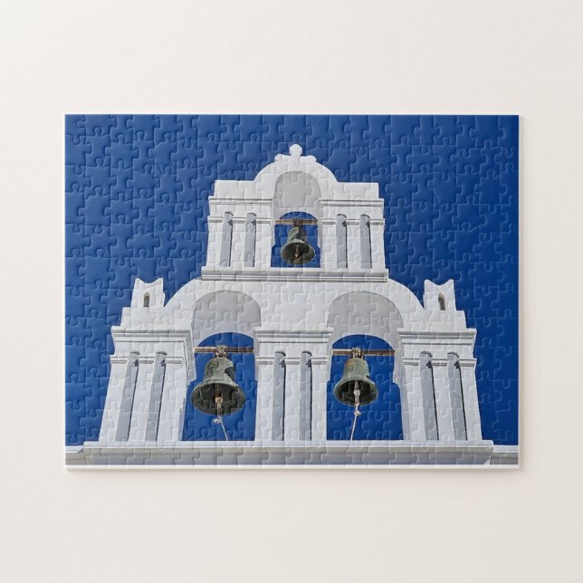 Quebra-cabeça das Sinetas de Santorini (Horizontal)