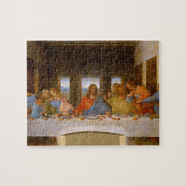 Quebra-cabeça Davinci Last Supper fine art impressão (Horizontal)